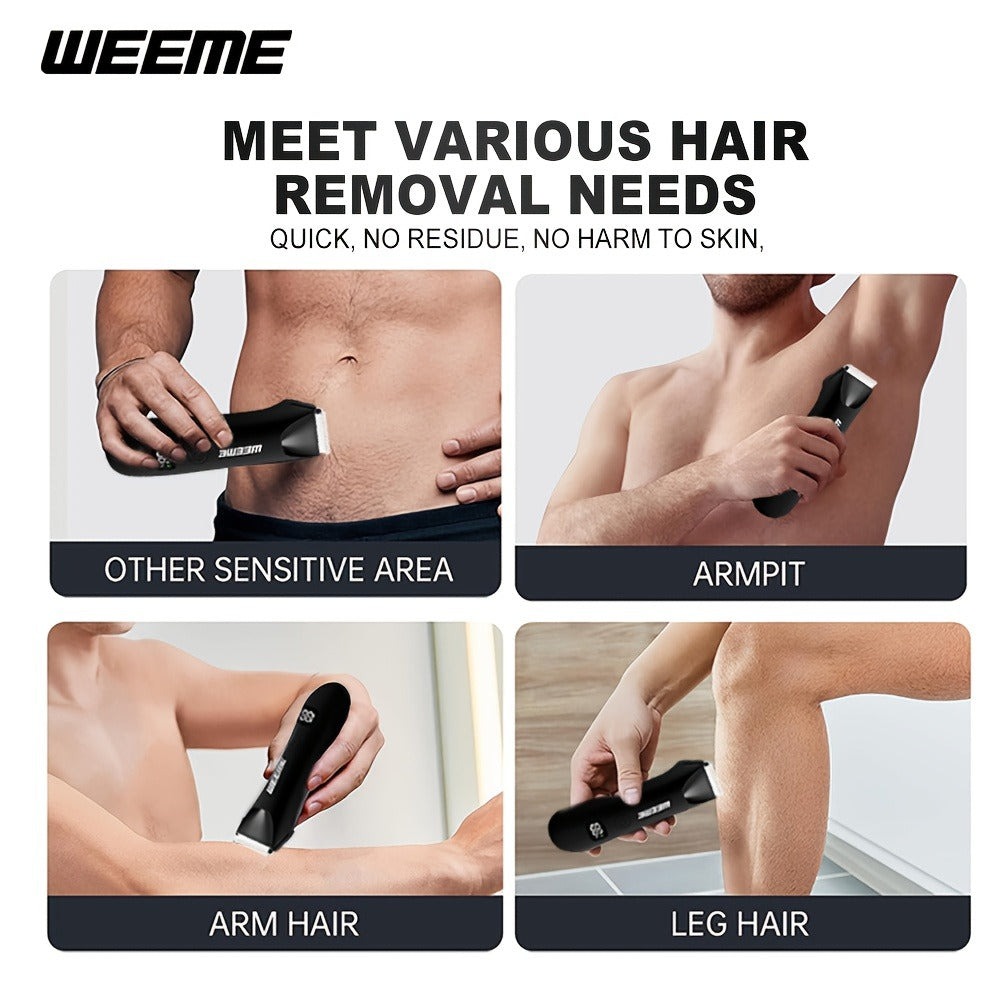 Body Hair Trimmer for Men & Women – Professional Electric Bikini Trimmer, Multi-Functional Hair Removal Device for Shaving & Grooming, Christmas Gift Set