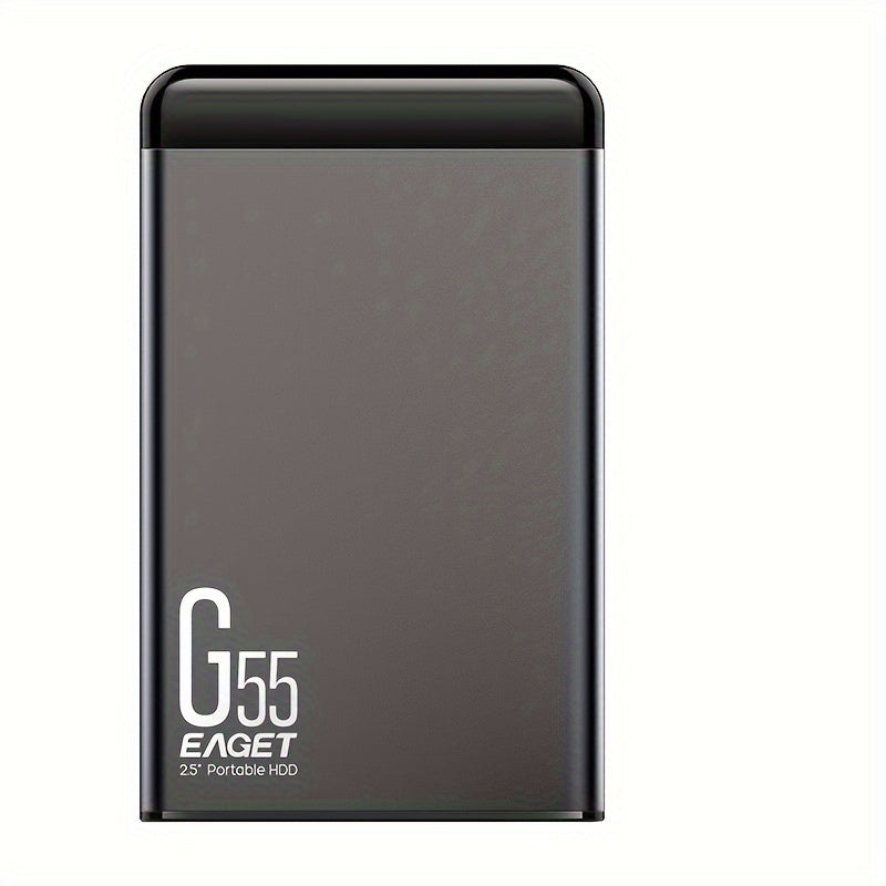 500GB Portable External Hard Drive USB 3.0 Metal Enclosure HDD High-Speed Mobile Backup Storage Plug & Play for PC Mac MacBook PS4 PS5 Xbox Smart TV – EAGET G55 Compact Durable Design