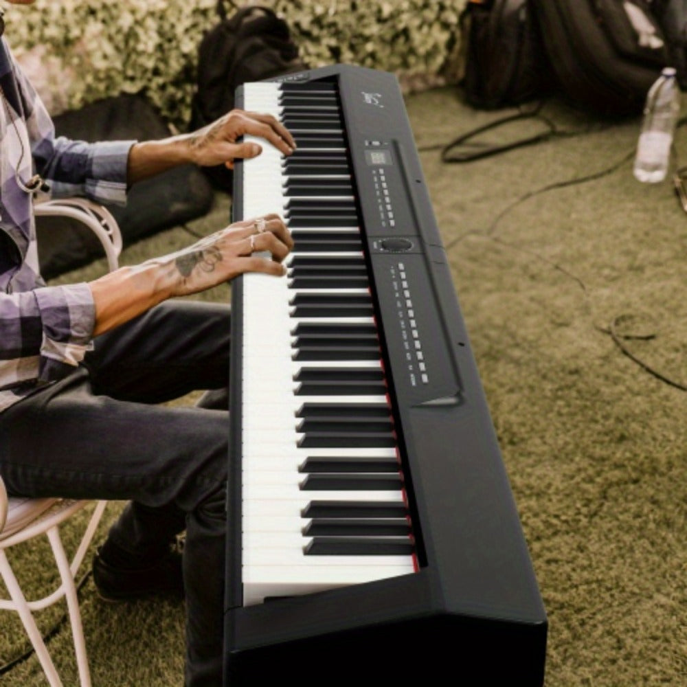 Digital Piano, Portable, Stereo, 88-Key, Semi-Weighted, Hammer for Piano Lessons detail image - detail view 4