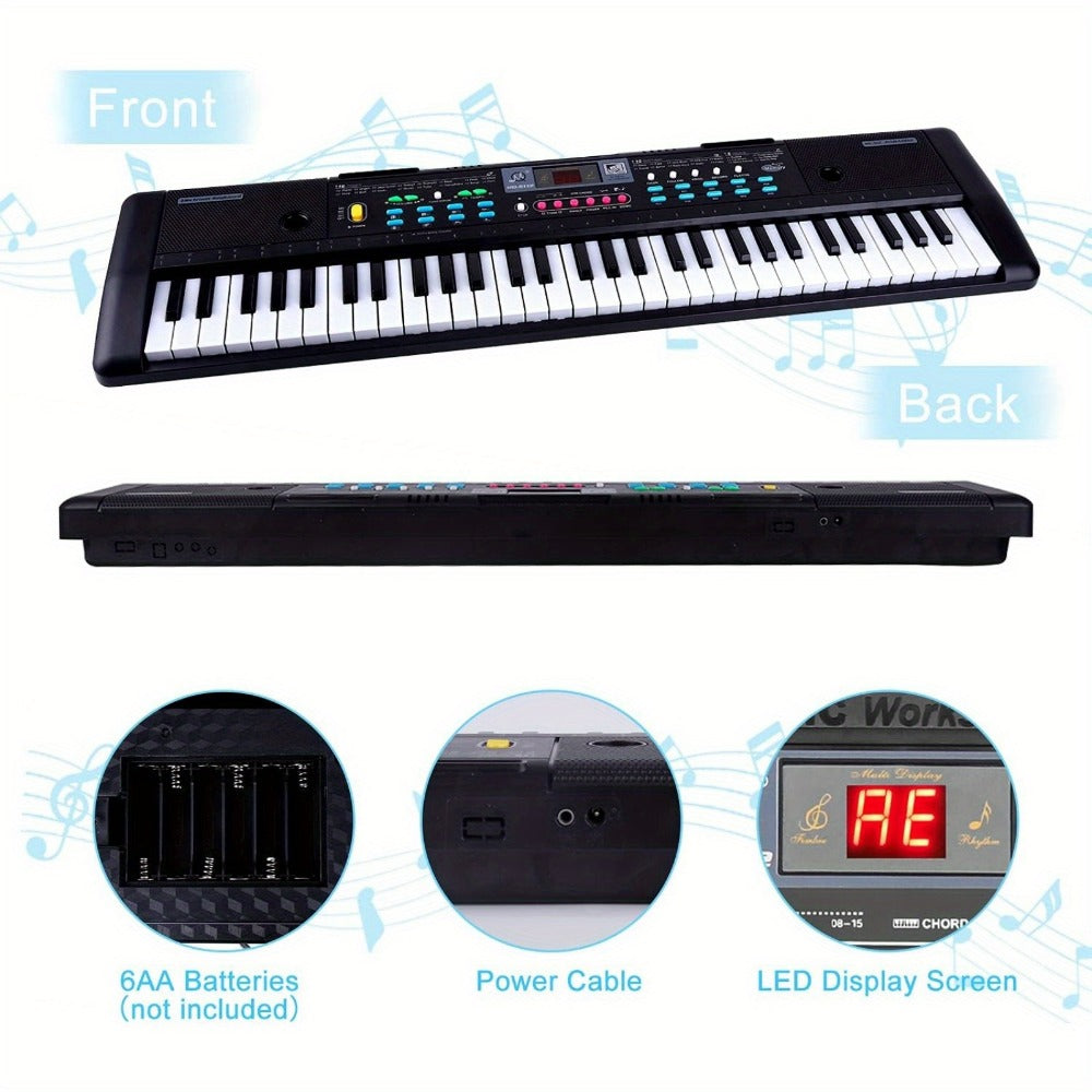 Digital Piano, USB, 37Key, Electronic, Keyboards for Piano Lessons detail image - detail view 17