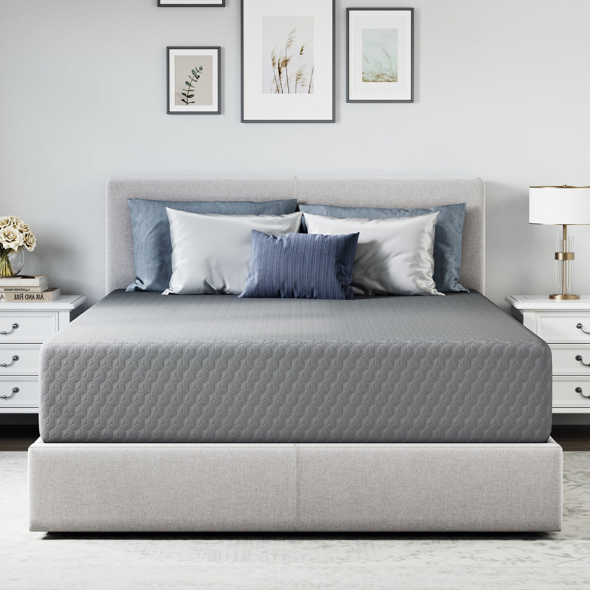 Mattress shown in the Full, 12 inch option