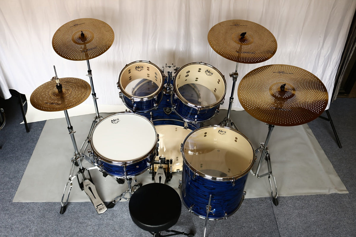 Drum and Cymbal Mute Set, 5pcs, Jazz, Cymbals for Lower-Volume Drum Practice And Rehearsal detail image - detail view 13