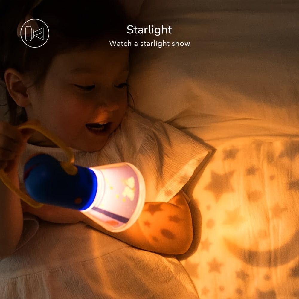Kids Projector Torch with 12 Story Reels – MiDeer Flashlight Bedtime Storytelling Toy for Toddlers Ages 3+, Screen-Free Storybook Projector for Boys Girls, Birthday Christmas Holiday Gift