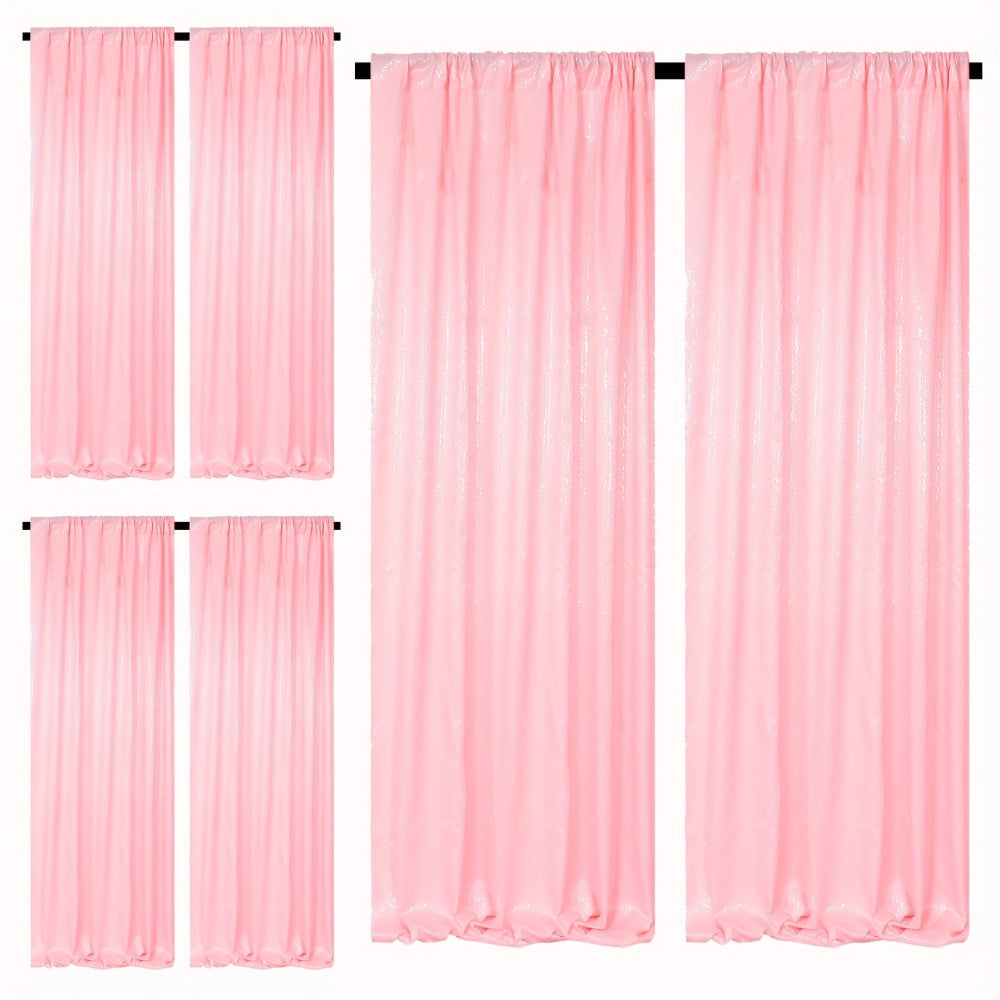 Sequin Backdrop Curtains 2FTx8FT Glitter Photography Background Panels for Party Wedding Birthday Stage Decoration Gold Yellow Shimmer Curtain Set 4 6 10 Panels Available