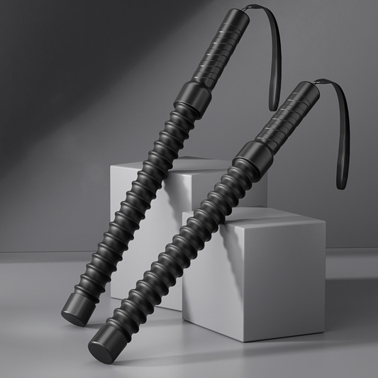 Cordless Battle Rope Set, 2-Piece Anchorless Workout Equipment for Home