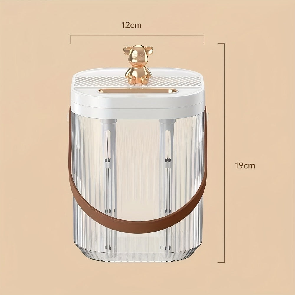 Large Humidifier 2L Smart 2-in-1 with Night Light – Dual Nozzle, 3 Mist Modes, Auto Shut-Off, Dry Burn Protection, Silent Operation, Covers 215 Sq Ft, for Bedroom, Baby Room & Office (Green)