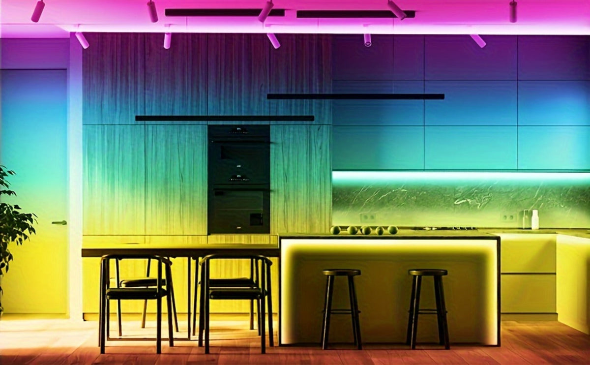 RGB LED Neon Light Strip Waterproof Flexible Rope Light – App & Remote Control Color Changing for Bedroom Gaming Room Party Outdoor Indoor Decor – 5M/10M (196.85"/393.7")