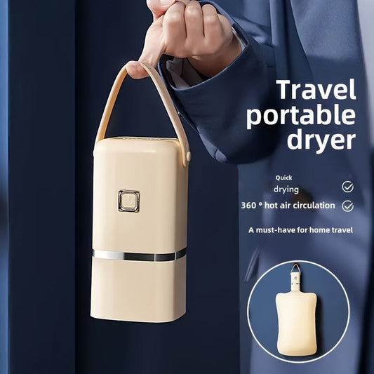 Portable Mini Clothes Dryer with Timer and Drying Bag for Small Garments