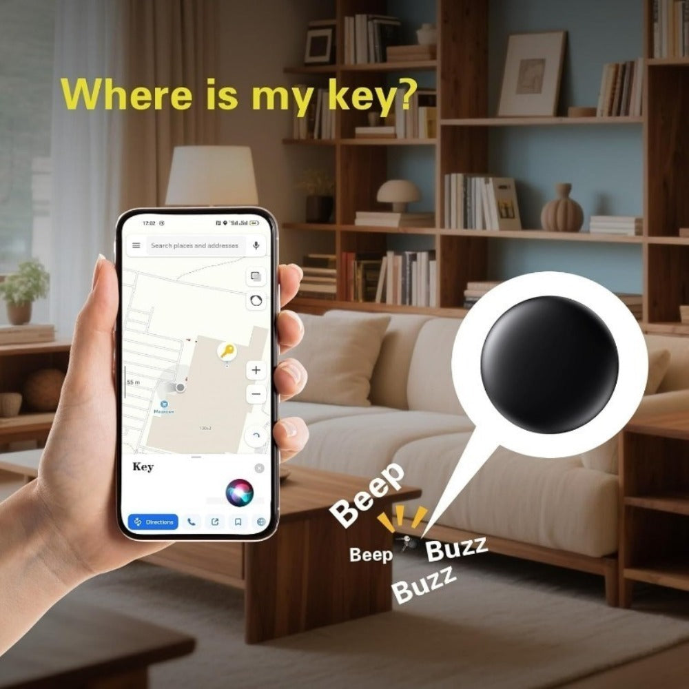4-Pack Mini GPS Tracker No Monthly Fee – Real-Time Vehicle Locator for Cars Trucks SUVs, iOS Compatible, Battery-Free Operation, Easy Install, Durable Anti-Theft Driving Safety Device