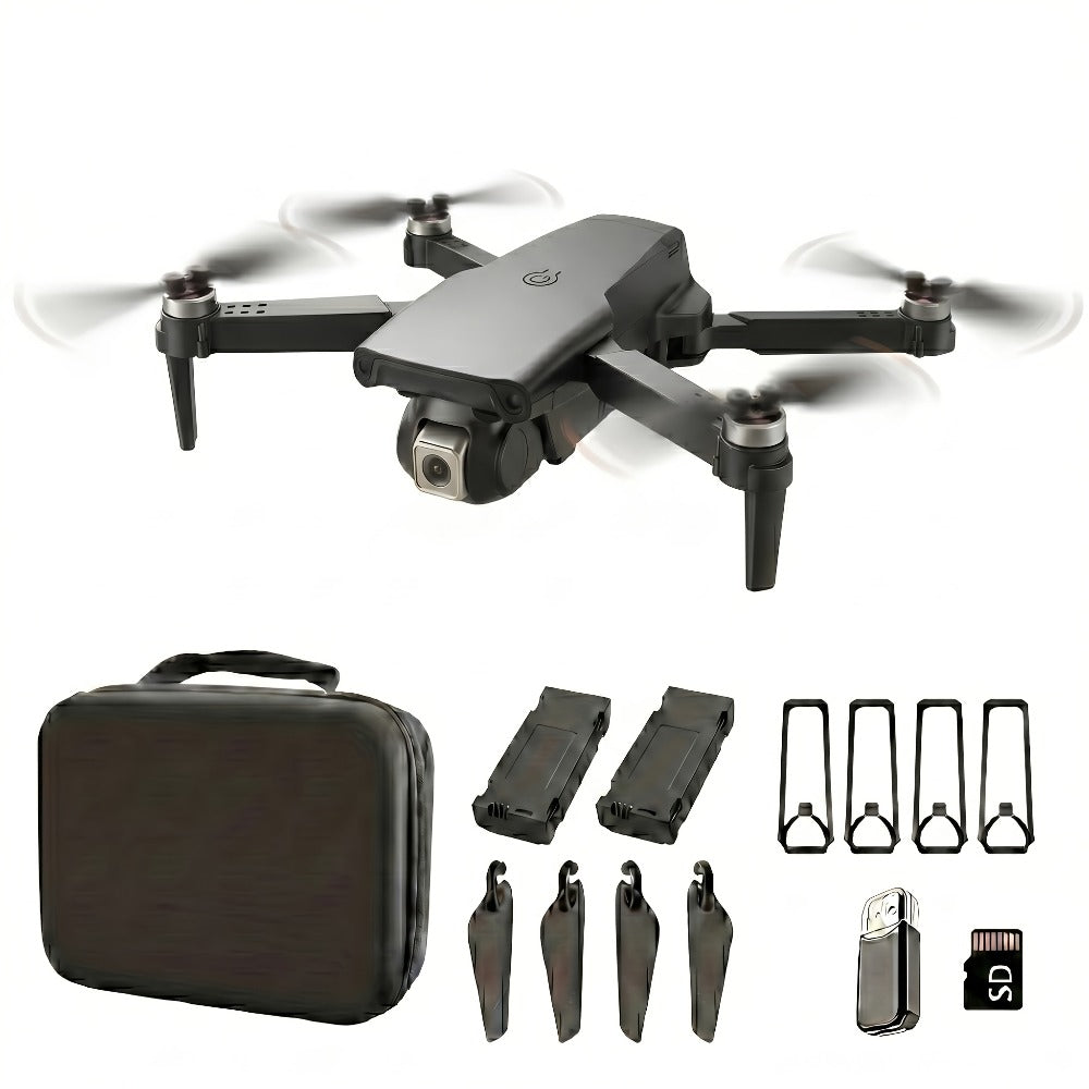 8K Brushless Motor Drone Obstacle Avoidance 2026 Upgraded Foldable Quadcopter 2 Batteries One-Button Return USB Charging Repair Tools | Beginner Adult RC Drone Gift for Kids Boys Girls