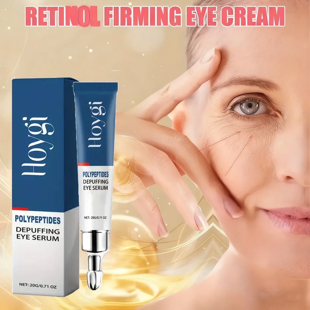 Eye Cream 3-Pack with Caffeine – Instant Firming & Brightening Eye Gel for Dark Circles Puffiness & Under Eye Bags, Intensely Moisturizing Under Eye Treatment for All Skin Types Women & Men