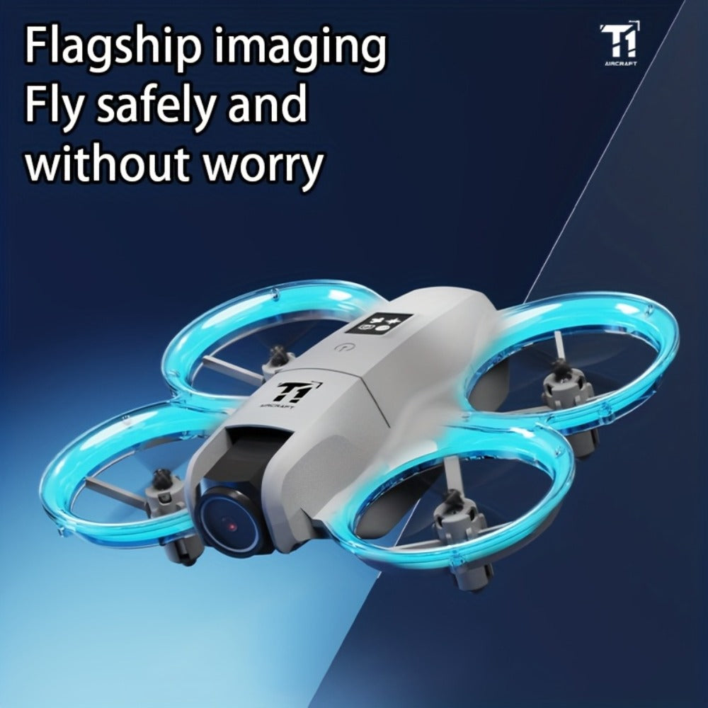 RC Drone with 4K Camera Dual Batteries Optical Flow Auto Hover Anti-Collision One-Key Return WiFi FPV Real-Time Video | Long Endurance Remote Control UAV for Kids Adults Beginners | Birthday Gift