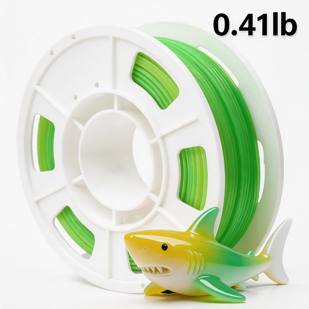 Rainbow PLA Filament 1.75mm Single Dual Triple Color Vacuum Packed – Neatly Wound High Precision ±0.02mm Smooth Printing 0.56lb 0.41lb | Rainbow Gradient PLA Spool for FDM 3D Printers Hobbyists