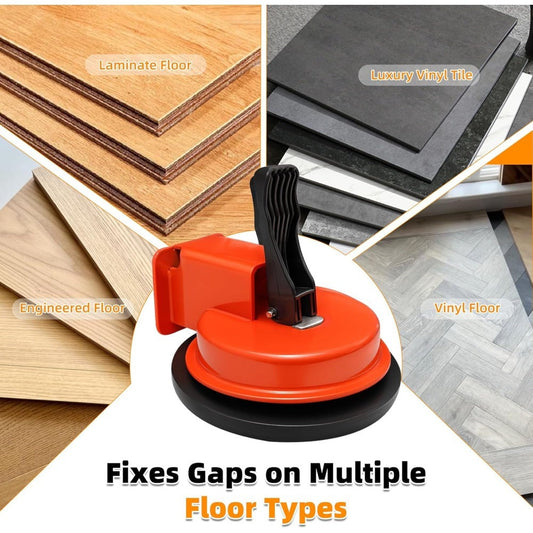 Floor Gap Repair Tool, Suction-Cup Pull System for Laminate and Vinyl Flooring