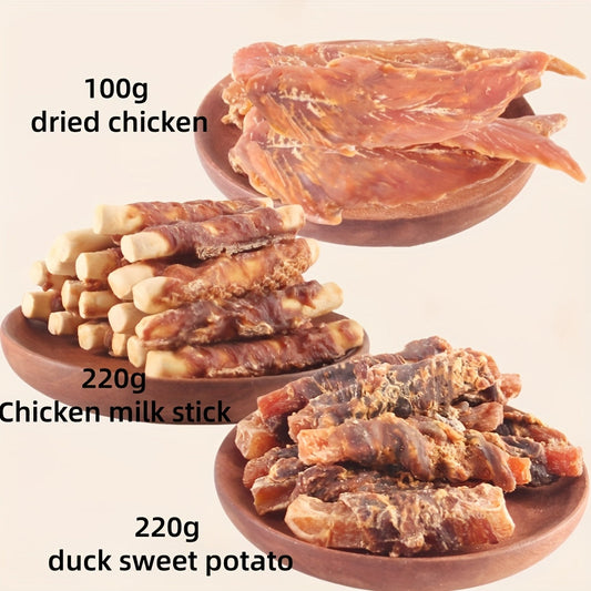 Dog Treat Set with Combination Packs and Gift Box Options, 11 Selections