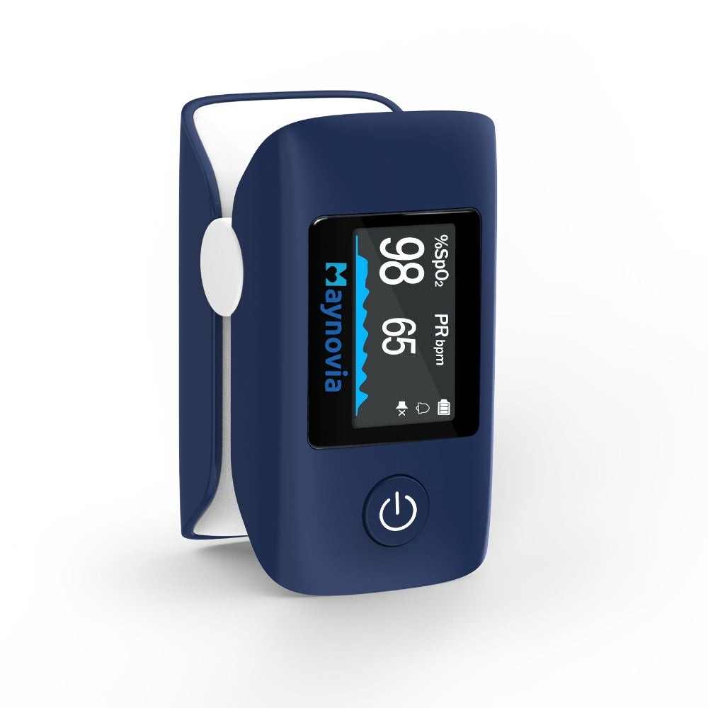 Blood Pressure Monitor Wrist Cuff with Oximeter Fingertip – Digital BP Machine Home Use, 120 Memory, Portable Case & Battery Included, Fully Automatic Hypertension Tracker