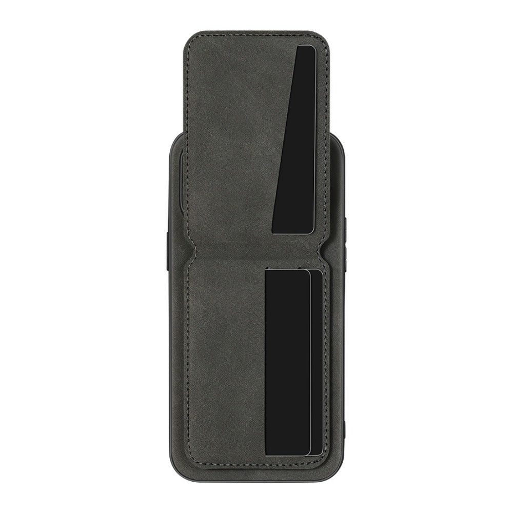 Wallet Phone Case for iPhone 16 Pro Max 16 Pro 16 Plus 16 15 14 13 12 11 Series Luxury PU Leather Flip Cover Card Holder Kickstand Magnetic Closure Moose Design – Men Women Gift