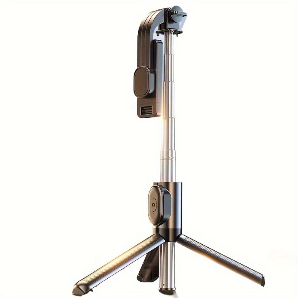 2-in-1 Phone Tripod & Selfie Stick 40 Inch Foldable with Wireless Bluetooth Remote – Portable Extendable Travel Stand for iPhone 16 15 14 13 Android, Vlogging Video Calls Group Photos TikTok YouTube