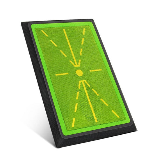 Golf Swing Training Mat with Color-Change Impact Feedback, PP Base and SBR Foam