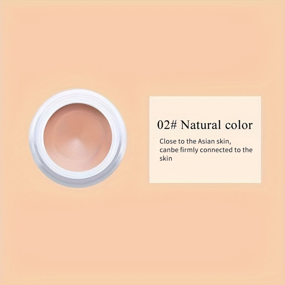 Waterproof Concealer Cream Set of 3 - Full Coverage Dark Spot & Tattoo Cover Concealer Paste for All Skin Types - Natural Finish Makeup Concealer