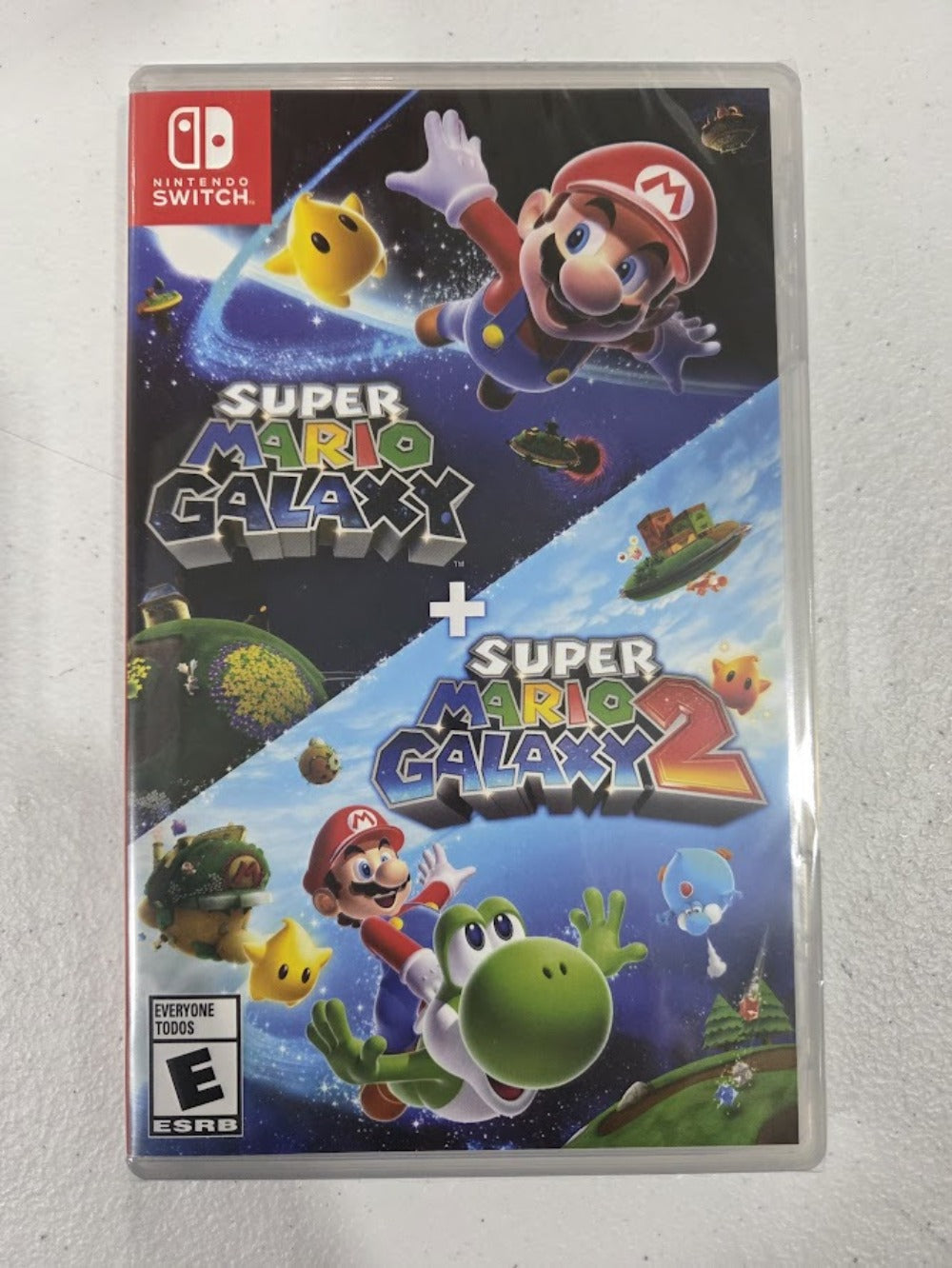 Super Mario Galaxy 1 & 2 Nintendo Switch 2025 – 2-Game Bundle for Nintendo Switch & Switch 2, US Edition, Multilingual, Classic Space Adventure Platformer, Great Gift for Kids & Fans