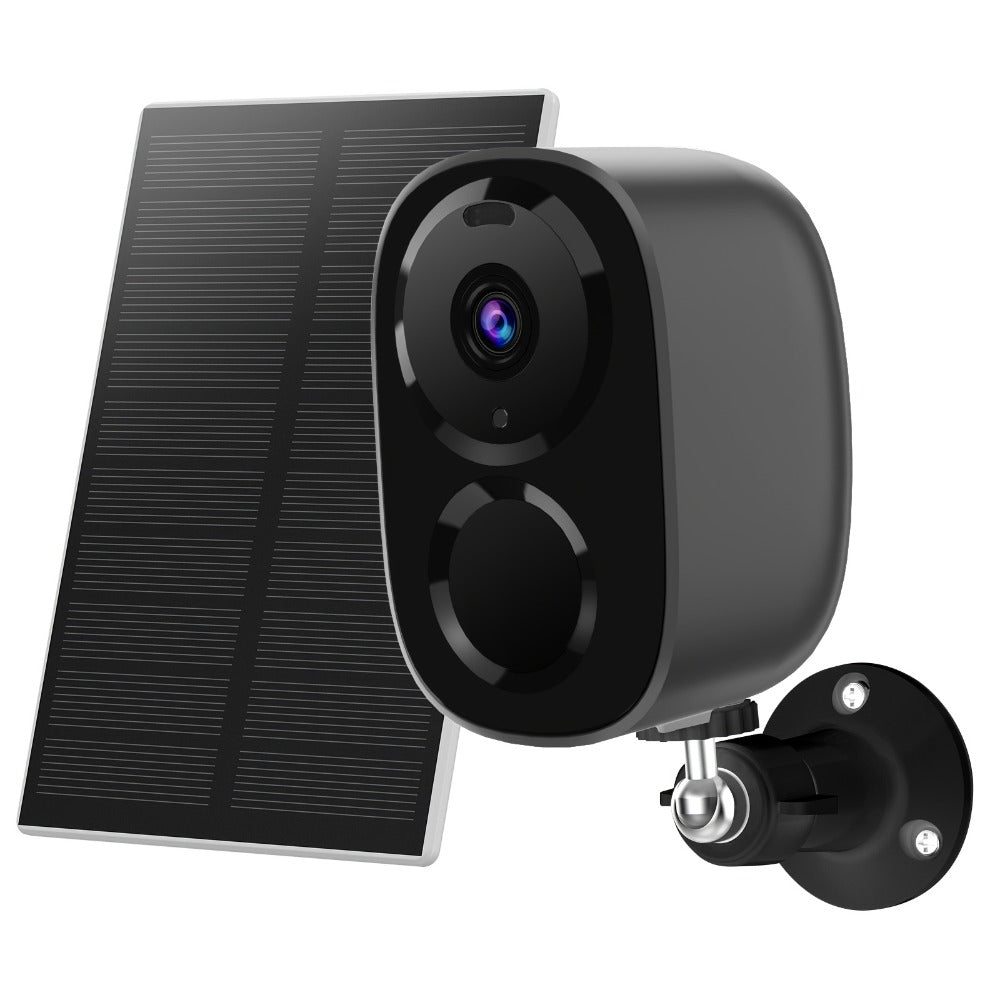 Solar Outdoor Security Camera 2K 3MP Wireless, Dual Band 2.4GHz/5GHz WiFi, AI Motion Detection, Spotlight, Color Night Vision, Two-Way Audio, Cloud & SD Storage – No Monthly Fee Battery Powered CCTV