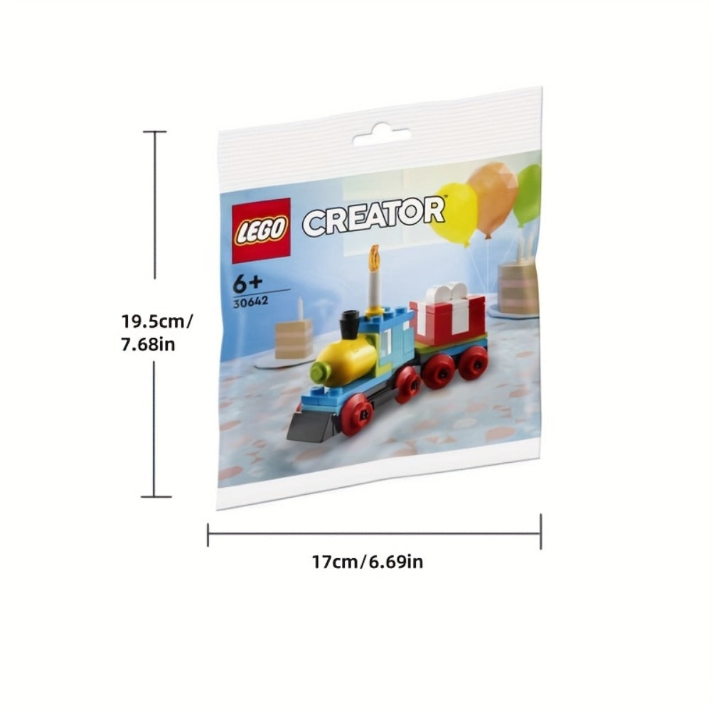 Birthday Train Building Set 30642 with Cake, Balloons, and Gifts
