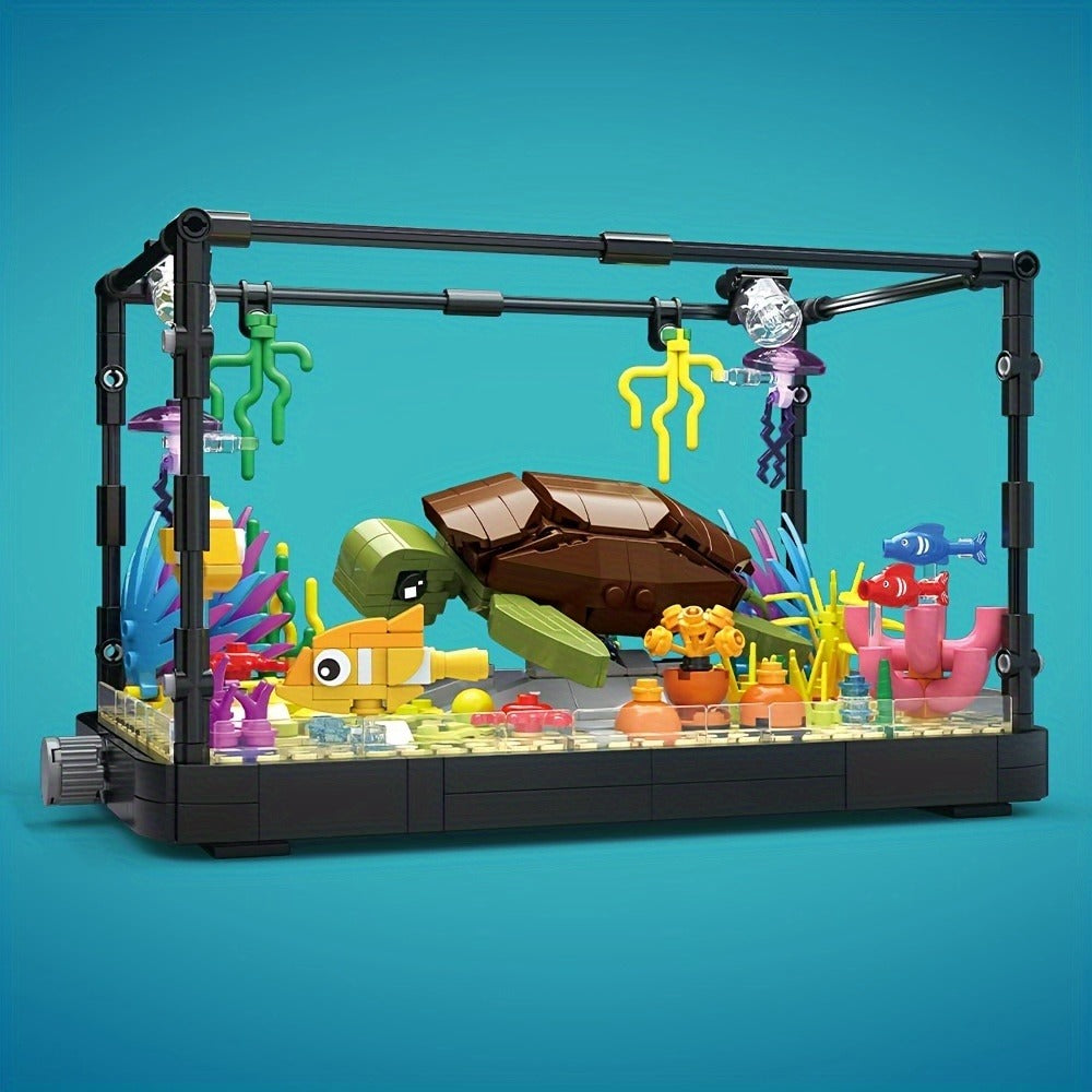 Marine Turtle Aquarium Building Block Model Kit MY072