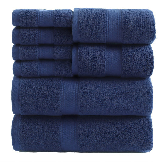 Soft Bath Towel Set, 8- or 16-Piece with Hand Towels and Washcloths