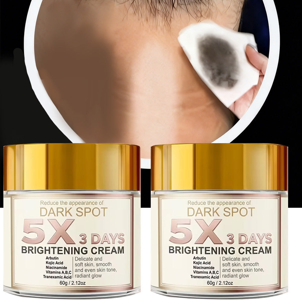 Dark Spot Brightening Cream 2pcs — Vitamin C & Niacinamide Corrector for Underarms Intimate Areas Buttocks Thighs | Hypoallergenic Unscented Moisturizer | Snow Grass Extract Sensitive Skin Body Cream