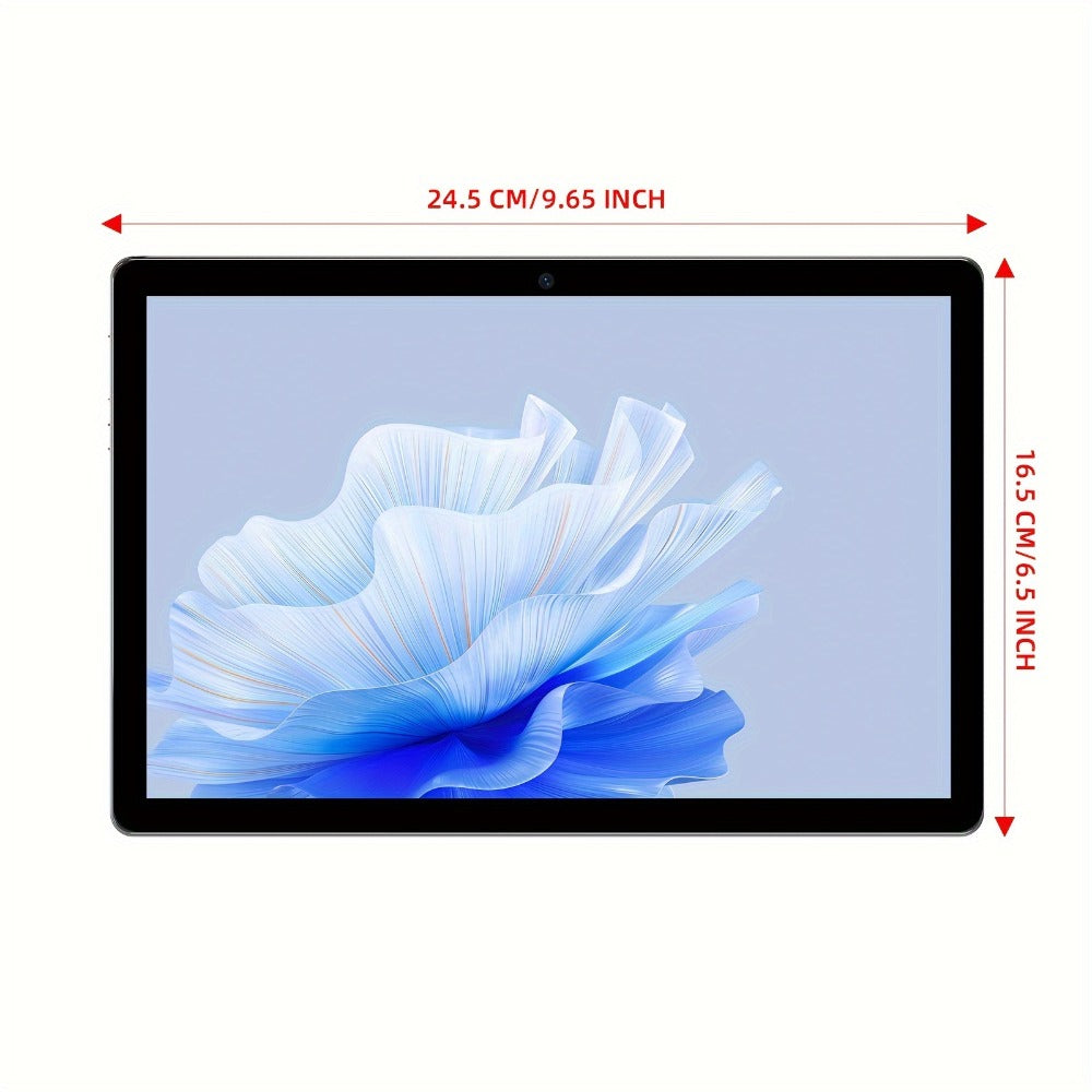 10 Inch Android 13 Tablet 4GB RAM 64GB ROM 512GB Expandable – GPS, WiFi, 6000mAh Battery, IPS HD Touch Screen, Screen Protector Included, Octa-Core 2025 Android Tablet Blue