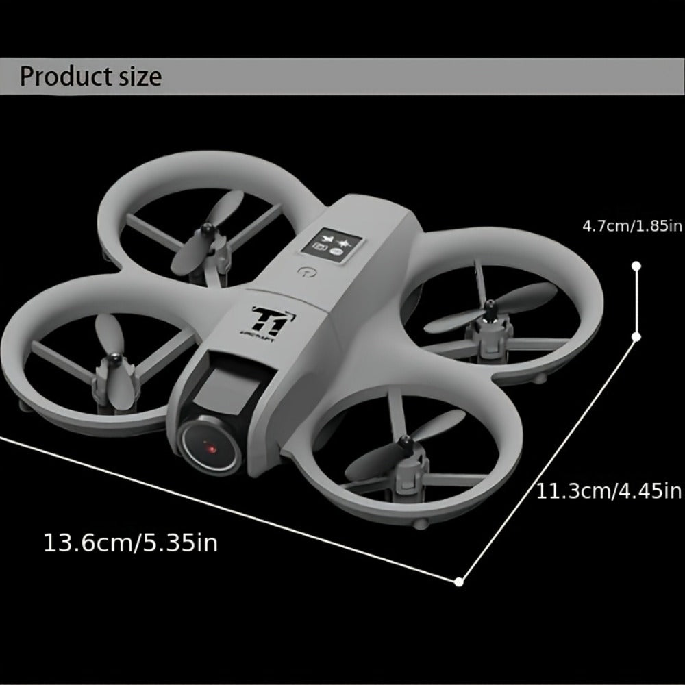 RC Drone with 4K Camera Dual Batteries Optical Flow Auto Hover Anti-Collision One-Key Return WiFi FPV Real-Time Video | Long Endurance Remote Control UAV for Kids Adults Beginners | Birthday Gift