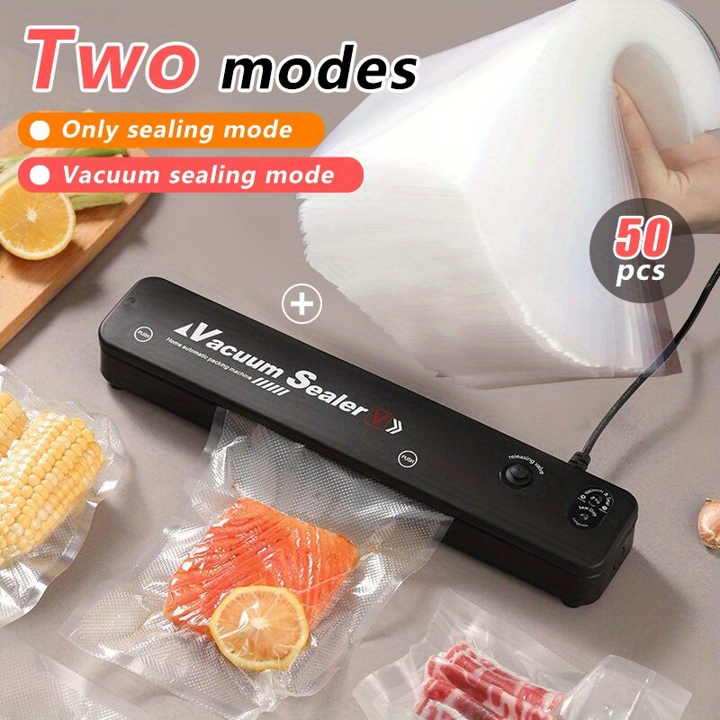 Vacuum Sealer Machine with 50 Bags Food Saver Sous Vide
