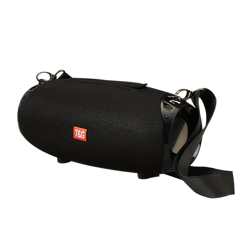 TG534 Dual Speaker Bluetooth Wireless Speaker – TWS Stereo Hi-Res Audio, Hands-Free Calling, FM Radio, TF Card & USB Drive Support, Compatible with Phone, Tablet & TV, Built-in Microphone