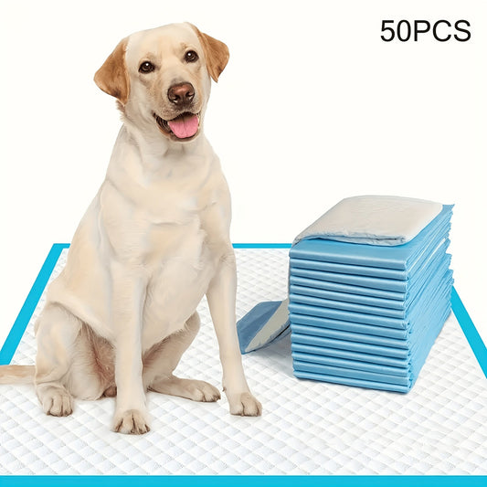 Dog Training Pads, 23.6 x 23.6 Inches, with 125-Count Ultra-Thick Option