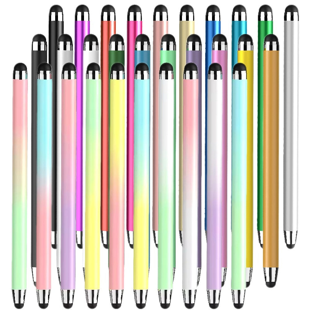 Stylus Pen 30 Pack Universal 2-in-1 Capacitive with 60 Replacement Tips for iPad iPhone Android Samsung Galaxy Tablets Laptops Chromebook All Touch Screens Bold Pastel Classic Combo Colors