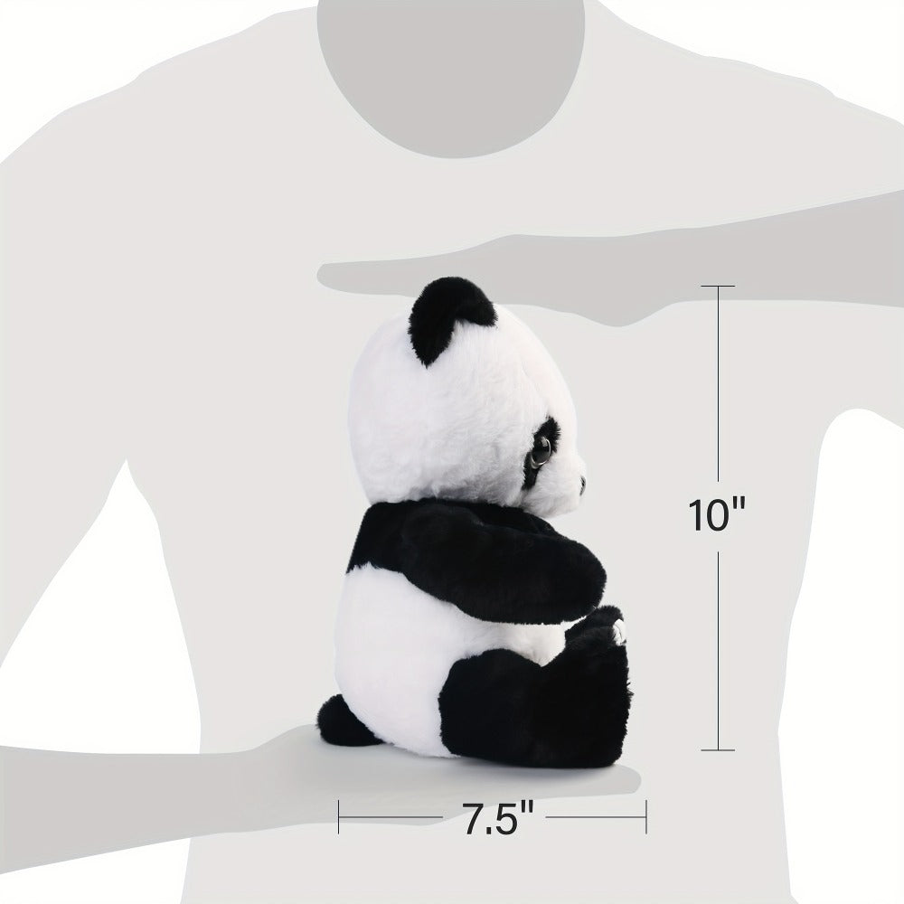 Light Up Panda Plush Toy with LED Glow, 7 and 10 Inch Options