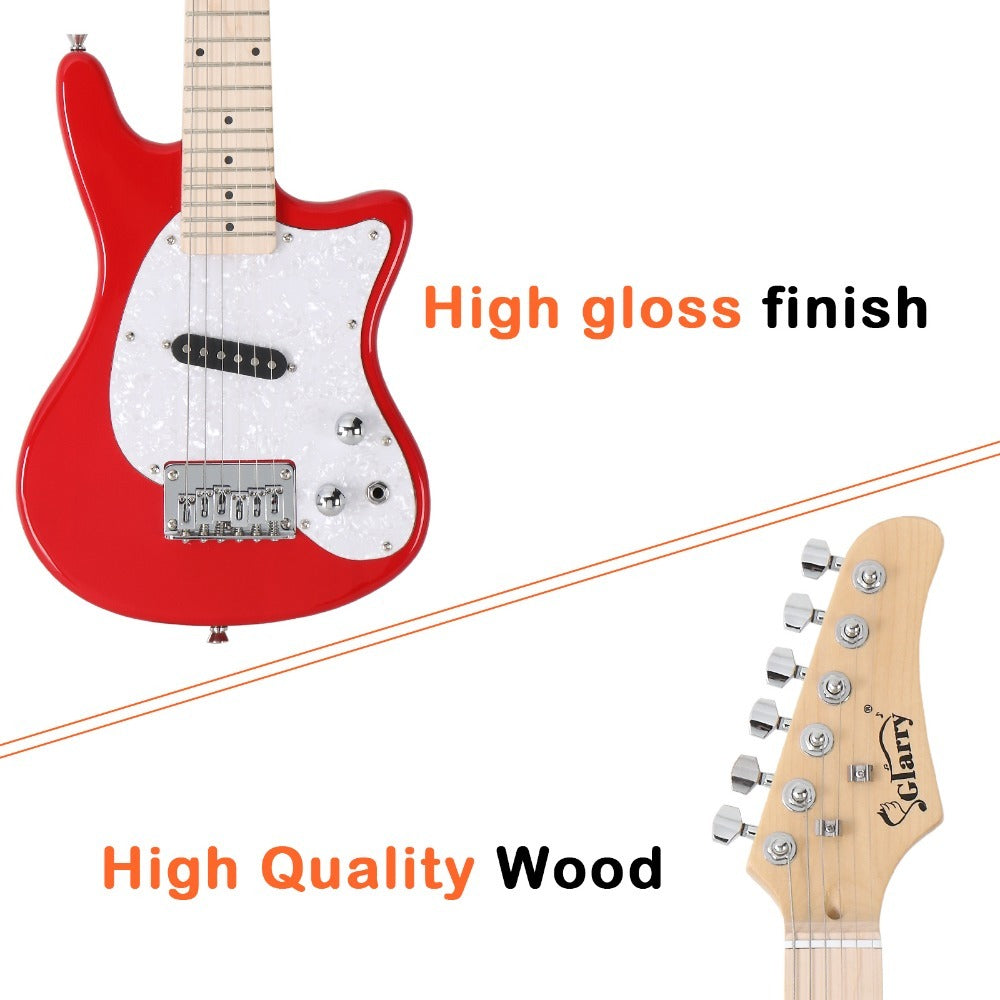 Electric Guitar, Adjustable, 5W, 30in, Maple, Fingerboard for Lessons and Practice detail image - detail view 6