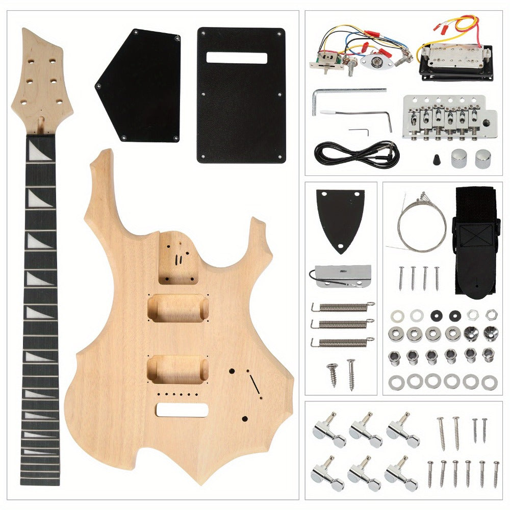 Electric Guitar, DIY, String, Flame for Lessons and Practice detail image - detail view 4