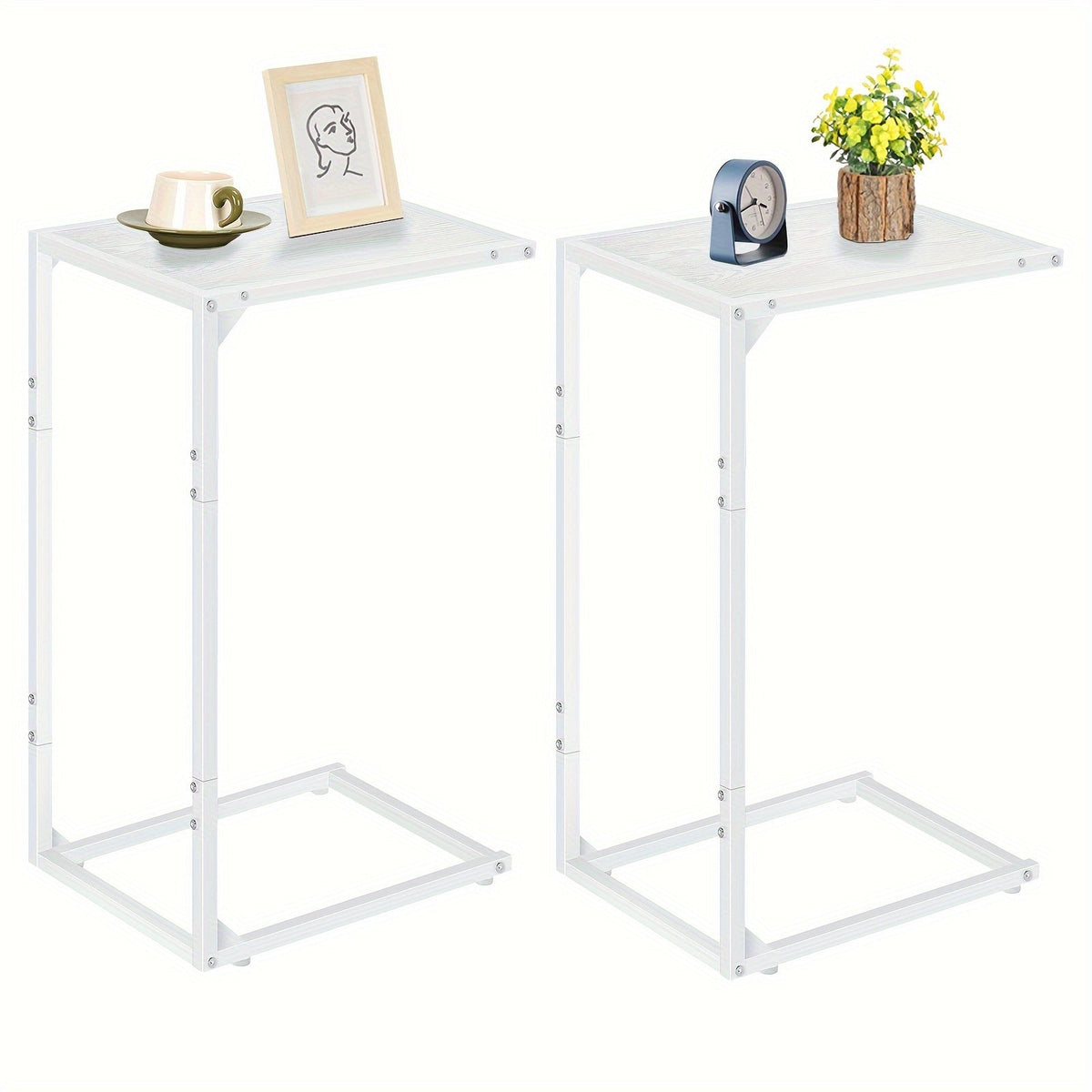 End Table shown in the White - without bag & charging option
