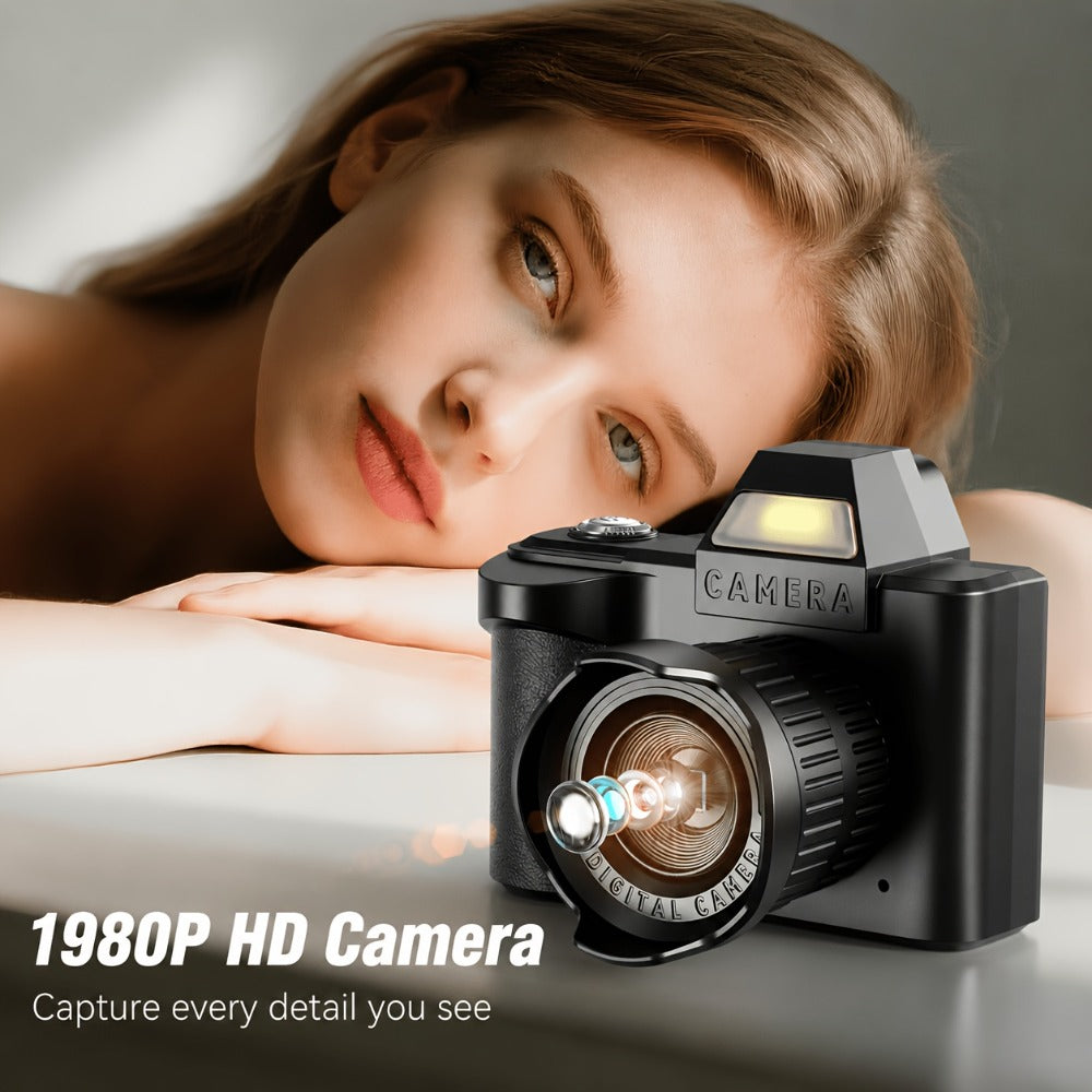 1080P Mini Keychain Camera with 64GB Memory Card – Compact Thumb-Sized Portable Camcorder, Micro Hidden Recorder, Gift for Girlfriend, Boyfriend, Travel & Everyday Carry
