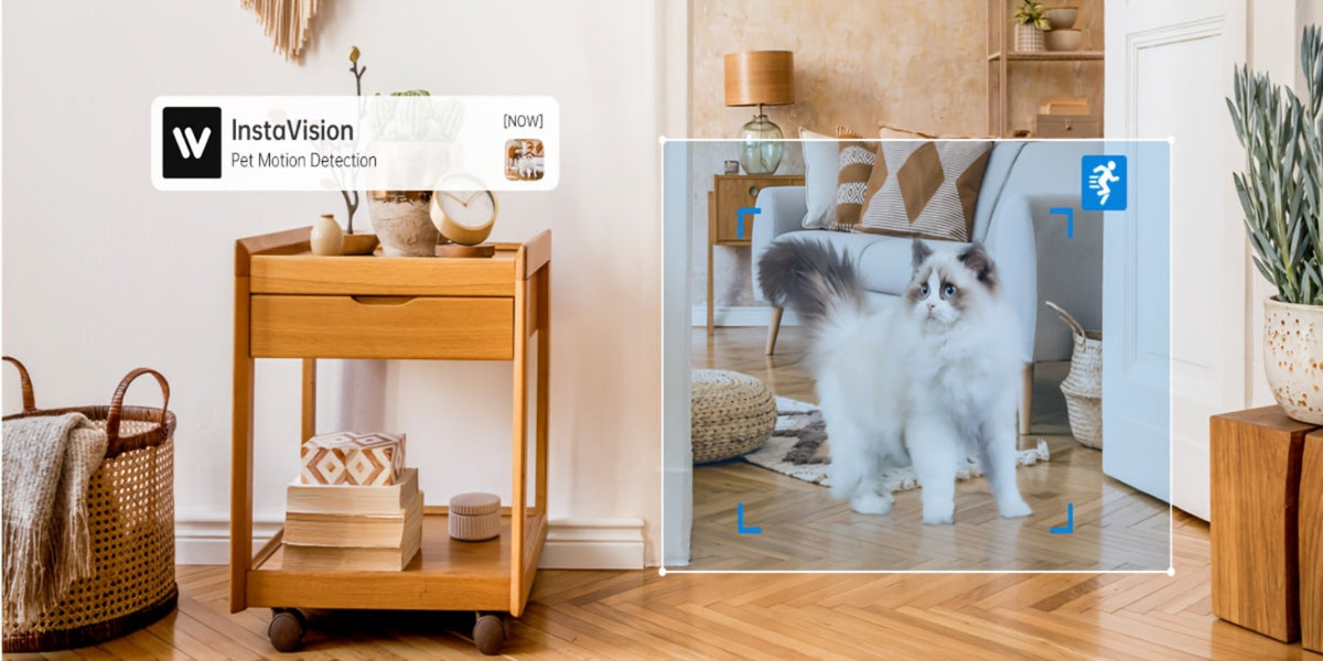 4MP Indoor Security Camera 360° Rotatable with Human Tracking, Motion Detection, Dual-Channel WiFi 2.4G & 5G, Color Night Vision, Two-Way Audio & App Control – Home Surveillance Camera