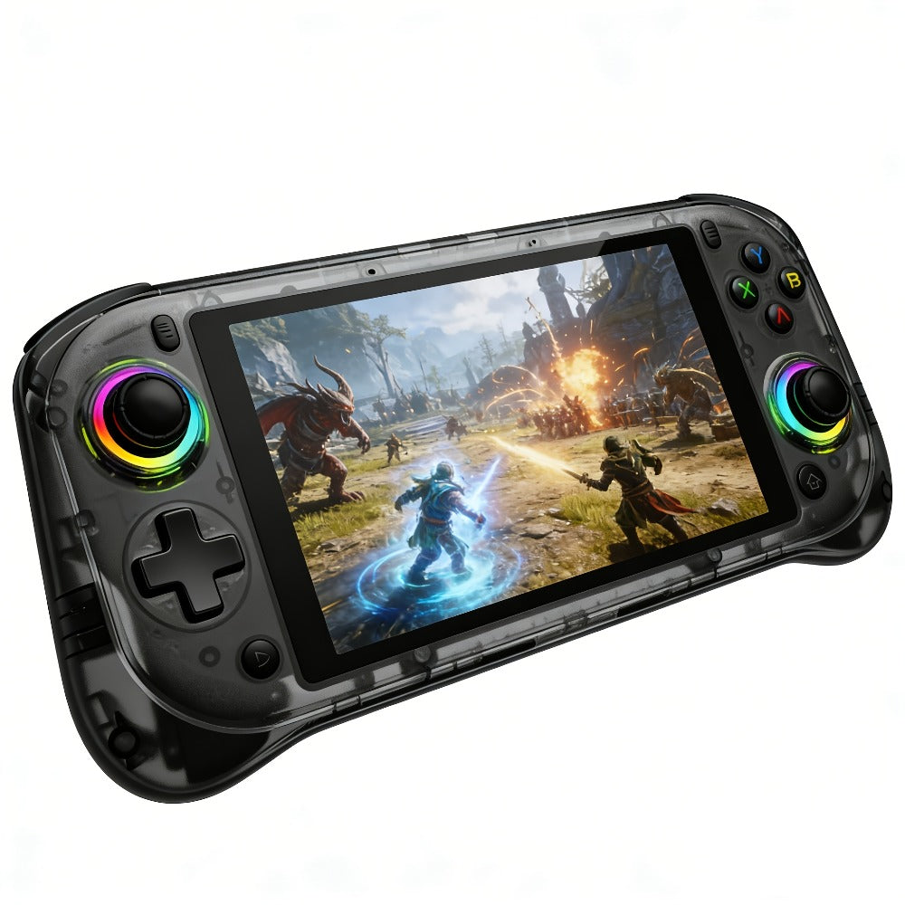 J55 Online Multiplayer Handheld Game Console – 5.5 Inch Large Screen, Open-Source System, 64GB Storage, Ultra-Long Battery Life, Global Online Gaming, High-End Portable Edition, Perfect Holiday Gift