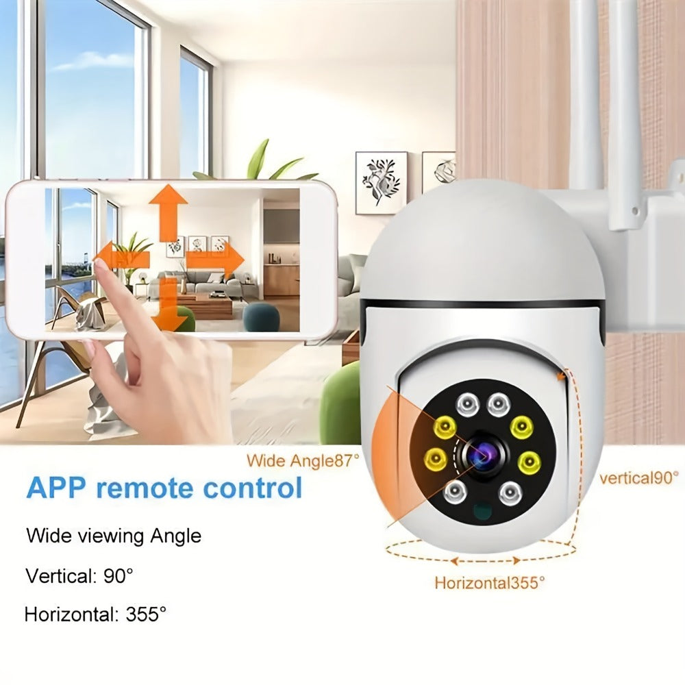 4-Pack Indoor Security Camera 5GHz WiFi 3MP 360° Pan Tilt Zoom, AI Motion Detection & Auto-Tracking, Color Night Vision, Two-Way Audio, Cloud & SD Storage – Plug-In Pet Baby Family Home Monitor System