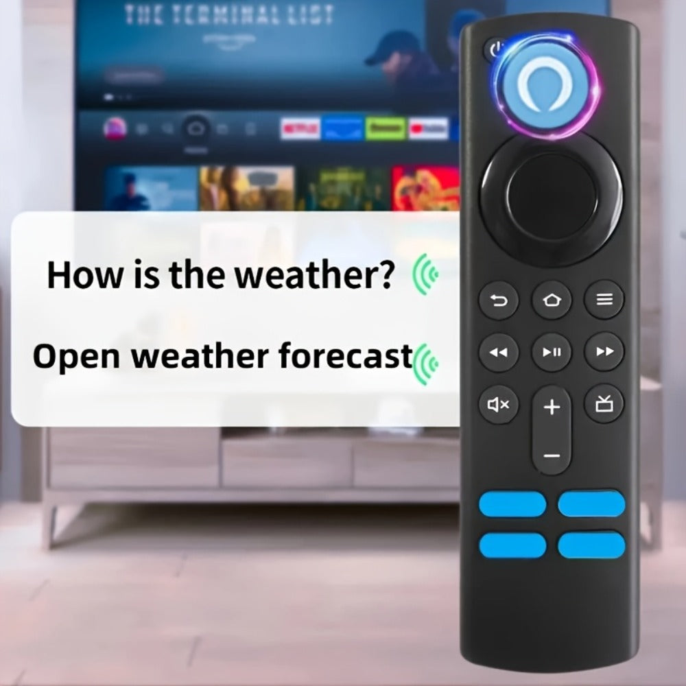 Alexa Voice Remote 6.0 for Fire TV Stick 4K – Backlit Buttons, Ergonomic Compact Design, Universal Smart Home Control, Voice Command, Works with Fire TV Stick, Fire TV Cube & All Fire TV Devices
