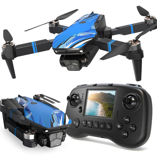 270° Obstacle Avoidance Drone with 2.8" LCD Screen Remote – Dual Cameras Brushless Motor Altitude Hold 3D Flips Headless Mode Foldable RC Quadcopter Beginner Adult Indoor Outdoor Gift for Kids Teens