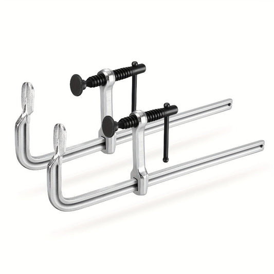 Bar Clamps, 12-Inch 2-Pack in Drop Forged Steel for Woodworking