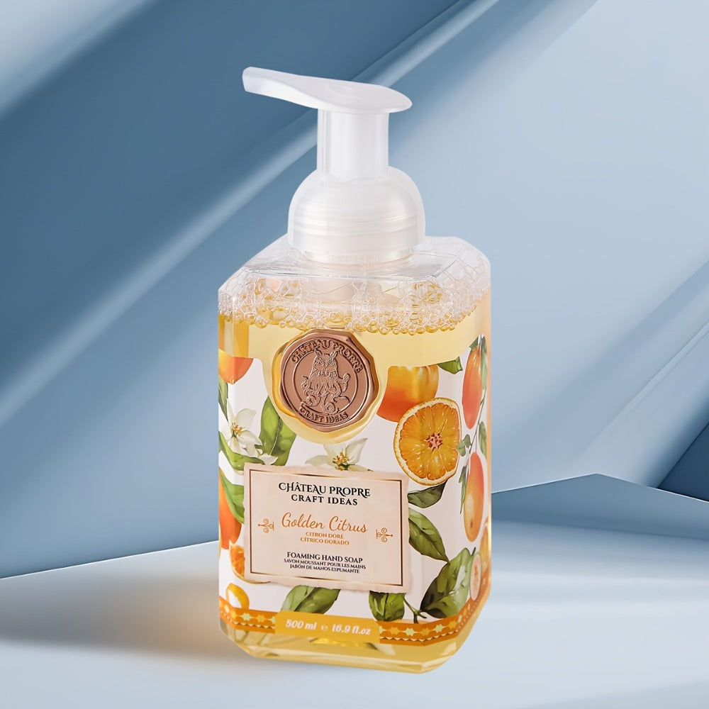 Moisturizing Foaming Hand Soap 500ml with Coconut Oil – Cruelty-Free Foam Soap for Bathroom & Kitchen | 8 Fresh Scents: Vanilla, Citrus, Guava, Coconut, Jasmine & More | 1pc or 2pcs Gift Set