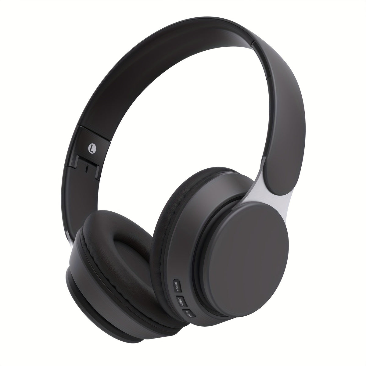 HD Foldable Over-Ear Headphones Wireless Built-In Mic Compatible PC Tablet Smartphone School Travel Gaming Lightweight Adjustable Headset Kids Adults