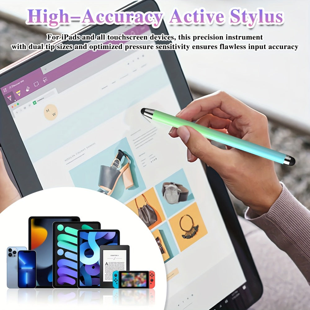 Stylus Pen for Touchscreen 10 Pack – High Precision Capacitive Stylus for Android Smartphones & Tablets, Compatible with iPad Samsung Galaxy Tab iPhone, Perfect Student & Back-to-School Gift Idea